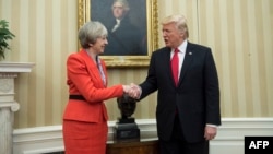 Theresa May və Donald Trump